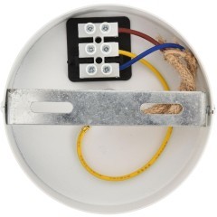 8367/1B Подвесной светильник с серо-коричневым плафоном из натурального джутового шнура и белым основанием, под лампу E27 LUMION BOHO ECO