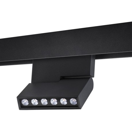 359494 Трековый светодиодный TUYA SMART светильник Novotech Flum CRI90+ 3000-6500К 960Лм 24° 12W Bluetooth Wi-Fi Алиса