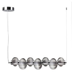 5096/24L L-VISION ODL25 419 хром/дымчатый градиент/металл/стекло Подвес линейный LED 24W 4000K 1948Лм BRUCO