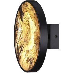 5064/15WL L-VISION ODL24 черн./серо-беж./металл/натур.камень/акрил Настенн.светильн. с переключ.цветов.темпер. LED 15W 3000К/4000K/6000K BERGI