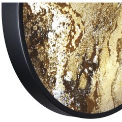 5064/15WL L-VISION ODL24 черн./серо-беж./металл/натур.камень/акрил Настенн.светильн. с переключ.цветов.темпер. LED 15W 3000К/4000K/6000K BERGI