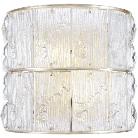 5070/2W HALL ODL24 499 золото/прозрачный/матовый/металл/хрусталь/стекло Бра E14 2*40W FIESTA