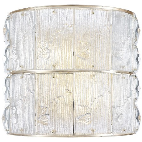 5070/2W HALL ODL24 499 золото/прозрачный/матовый/металл/хрусталь/стекло Бра E14 2*40W FIESTA