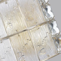 5070/2W HALL ODL24 499 золото/прозрачный/матовый/металл/хрусталь/стекло Бра E14 2*40W FIESTA