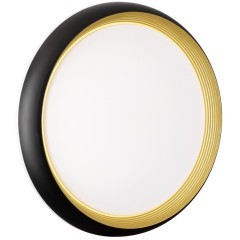 Cетильник LED 48Вт 4000К D380 IP43 Sonex TOFIQ BLACK 7651/DL