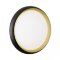 Cетильник LED 48Вт 4000К D380 IP43 Sonex TOFIQ BLACK 7651/DL