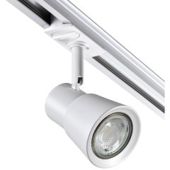 Однофазный двужильный трековый светильник Novotech 370933 MOLO под сменную лампу GU10