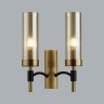 6538/2W CLASSI LN23 167 чёрный, латунь Бра E14 2*40W 220V SHARON