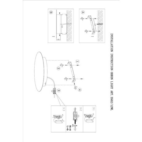 Настенно-потолочный светильник Odeon Light 3562/12WL LUNARIO светодиодный LED 12W