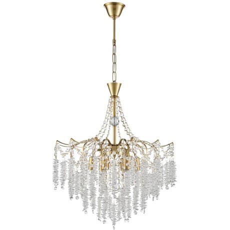 8243/6 CLASSI латунь, металл Люстра подвесная E14 6*40W 220V KRISTINA