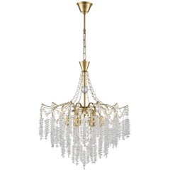 8243/6 CLASSI латунь, металл Люстра подвесная E14 6*40W 220V KRISTINA