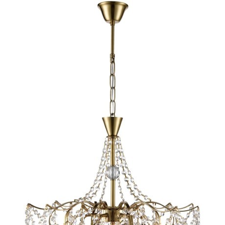 8243/6 CLASSI латунь, металл Люстра подвесная E14 6*40W 220V KRISTINA