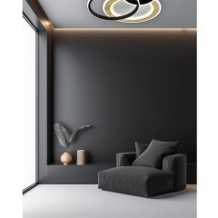 Светильник LED 80Вт 3000-6000К пульт ДУ Sonex PINE 7735/80L