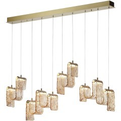 5105/52L Люстра линейная Odeon Light L-VISION LED Ra90 Lm3156 52W 4000K FLOW