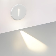Подсветка лестницы круглая LED 3W 3000K 25° Odeon Light GIPS 7081/3WL
