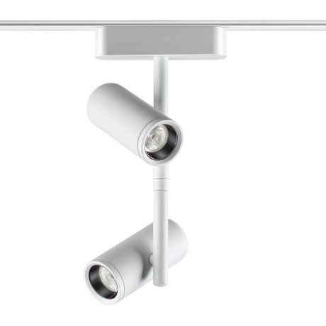 359107 Трековый магнитный светодиодный светильник Novotech SMAL 48V CRI90+ 4000К 1360Лм 24° 2*8W