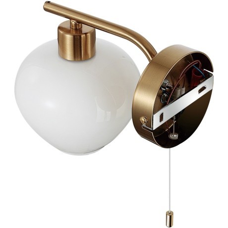 Бра с выключателем Е14 1*40W Lumion CARMELA 8278/1W