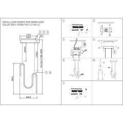 5106/11L Подвес Odeon Light L-VISION LED Ra90 Lm499 11W 4000K FLOW
