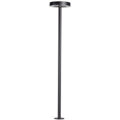 Odeon Light DISC 7189/6GLA Ландшафтный уличный светильник с поворотным плафоном из черного матового металла, возможность установки на колышек в землю, IP65 LED 6Вт 3000K CRI80 110° 220В