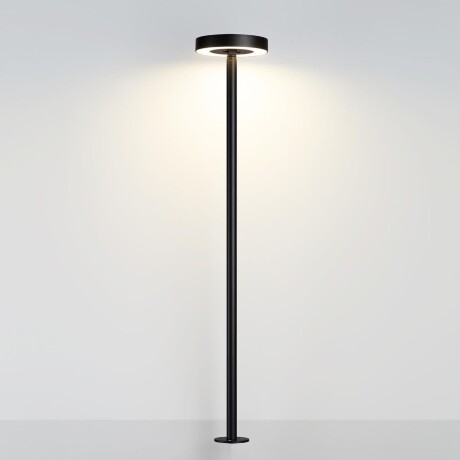 Odeon Light DISC 7189/6GLA Ландшафтный уличный светильник с поворотным плафоном из черного матового металла, возможность установки на колышек в землю, IP65 LED 6Вт 3000K CRI80 110° 220В
