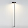 Odeon Light DISC 7189/6GLA Ландшафтный уличный светильник с поворотным плафоном из черного матового металла, возможность установки на колышек в землю, IP65 LED 6Вт 3000K CRI80 110° 220В