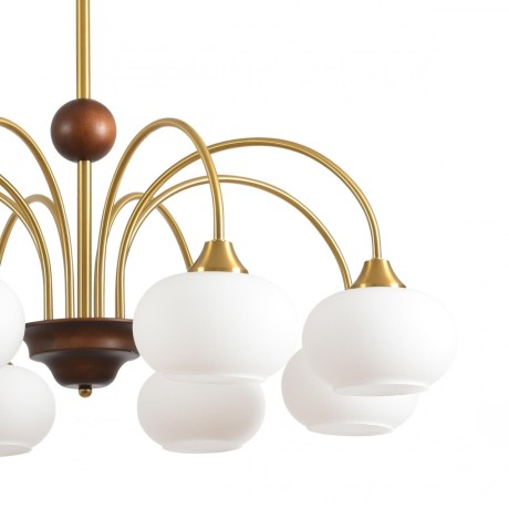 Люстра потолочная E27 8*60W 220V LARINA 8323/8C