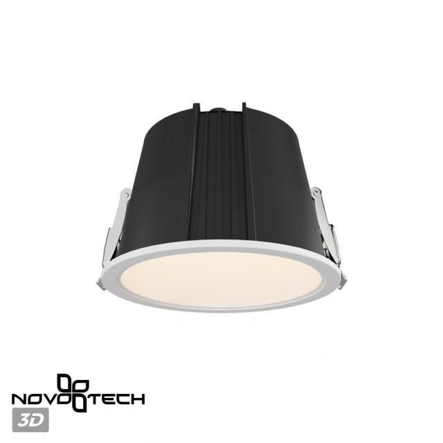 Светильник встраиваемый с переключателем цветовой температуры IP65 LED 15W 3000К\4000К\6000К Novotech LANG 359426