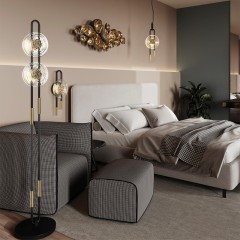 Торшер LED 23W 3000K 1940Лм Odeon Light MAGNET 5407/23FL