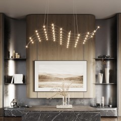 Подвесной светильник LED 3000K Odeon Light WELKIN 7057/45L