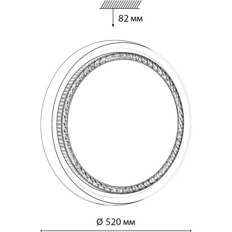 Настенно-потолочный светильник СОНЕКС RAHIGRAHIG 7644/EL