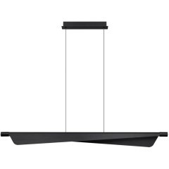 7017/24LA HIGHTECH Подвесной светильник c сенсорн. выкл (диммер яркости) металл/акрил черн. брашинг IP20 24W CRI 90 3000K 220V LINEA