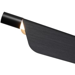 7017/24LA HIGHTECH Подвесной светильник c сенсорн. выкл (диммер яркости) металл/акрил черн. брашинг IP20 24W CRI 90 3000K 220V LINEA