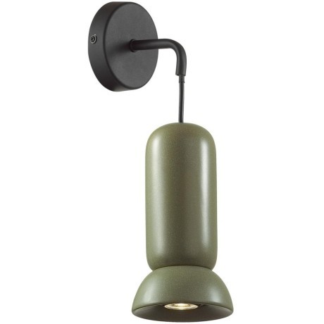 5054/1WB PENDANT ODL24 315 черный/зеленый/металл/керамика Бра GU10 LED 4W KERAMA