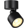 359586 Уличный черный накладной поворотный светодиодный спот IP65 9W 3000К 820лм Novotech FOCUS