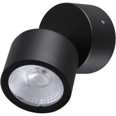 359586 Уличный черный накладной поворотный светодиодный спот IP65 9W 3000К 820лм Novotech FOCUS