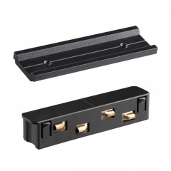 Соединитель питания прямой с планкой для накладных шин Novotech Flum 135164 