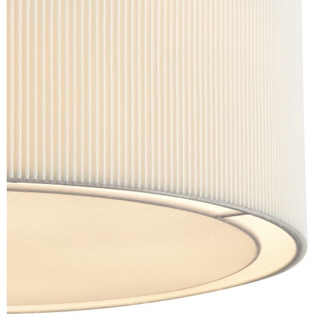 8110/5 MODERNI LN25 хром/белый, металл/текстиль Люстра подвесная E14 5*40W 220V ZIGRISA