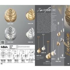 Подвесной светильник Odeon Light 4864/1A JUNGLE под лампу 1xE14 1*40W