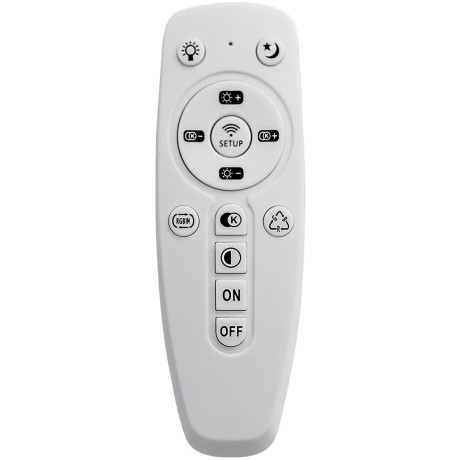 Светильник LED 72Вт ДУ 2.4G /SMART 3000-4200-6300К D500 IP43 пульт ДУ/ LampSmart Sonex RINGO 7600/EL