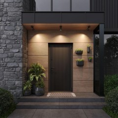 359587 Уличный черный накладной поворотный светодиодный спот IP65 9W 4000К 820лм Novotech FOCUS