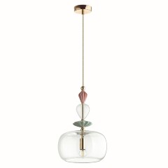 Подвесной светильник с 1 плафоном Odeon Light 4855/1A BIZET под лампу 1xE14 1*40W