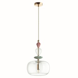 Подвесной светильник с 1 плафоном Odeon Light 4855/1A BIZET под лампу 1xE14 1*40W