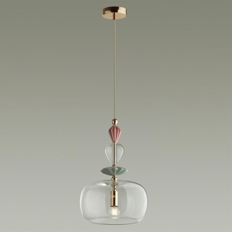 Подвесной светильник с 1 плафоном Odeon Light 4855/1A BIZET под лампу 1xE14 1*40W