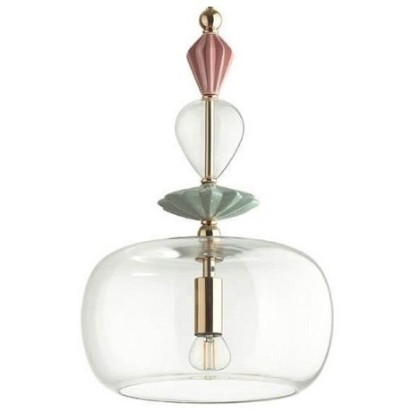 Подвесной светильник с 1 плафоном Odeon Light 4855/1A BIZET под лампу 1xE14 1*40W