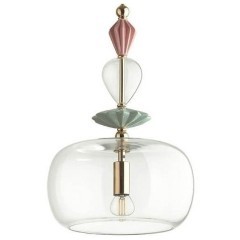 Подвесной светильник с 1 плафоном Odeon Light 4855/1A BIZET под лампу 1xE14 1*40W