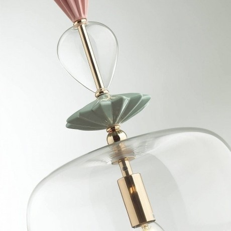 Подвесной светильник с 1 плафоном Odeon Light 4855/1A BIZET под лампу 1xE14 1*40W