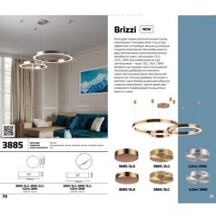 Основание для светильника Brizzi 4244/3MN