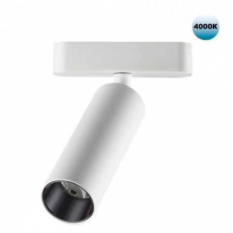 359091 Трековый магнитный светодиодный светильник Novotech SMAL 48V CRI90+ 4000К 1275Лм 24° 15W