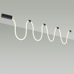 Настенно-потолочный светильник накладной (3 черных крепления в комплекте) LED 30W 1185Лм 4000K Novotech CORDA 4391/30CL