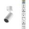 Novotech SELENE 359924 Накладной современный поворотный потолочный LED-спот, 10Вт, 740Лм, CCT перекл. цветовой температуры в основании 3000/4000/6000К, угол 36°, CRI90, UGR19, 220В, IP20, белый алюминий, высота 125 мм, длина 100 мм, ширина 55 мм